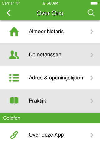 Almeer Notaris screenshot 2