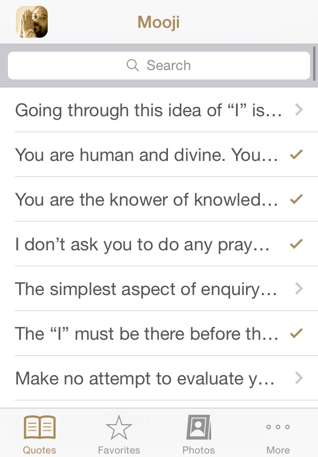 Mooji Quotes screenshot 2