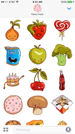 Fancy Food - Animated Stickers Fruits & Vegetables(圖3)-速報App