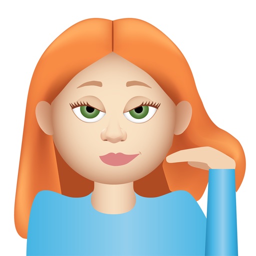 Télécharger Gingermoji Redhead Emoji Stickers for iMessage pour