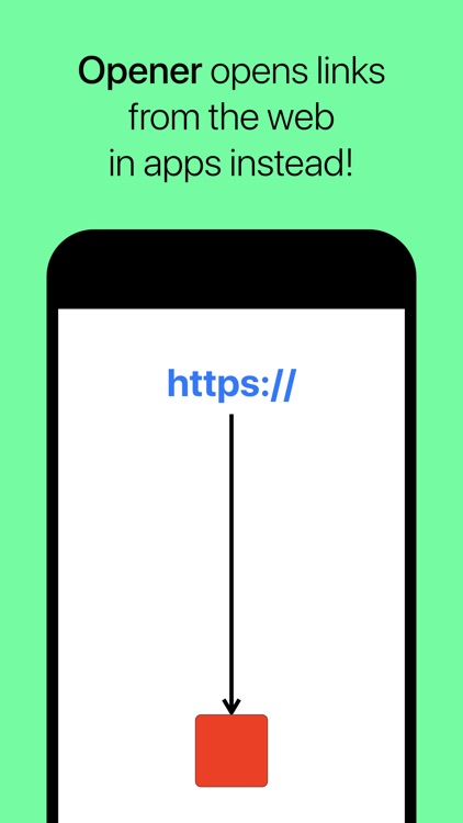 Opener ‒ open links in apps