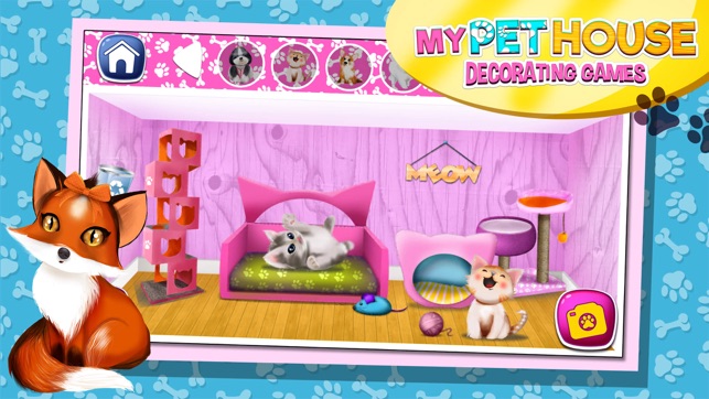 My Pet House Decorating Game S Animal Home Design On The