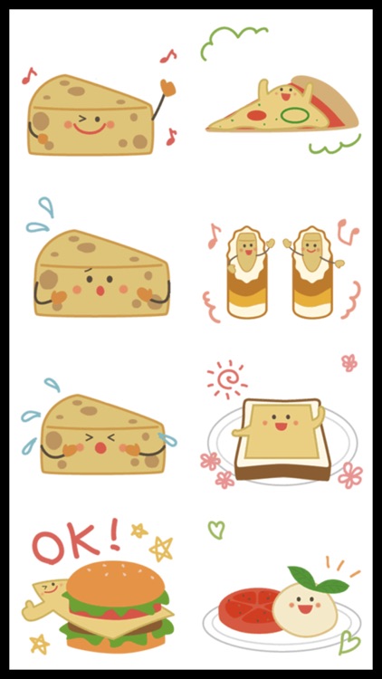 Cheese Stickers screenshot-4