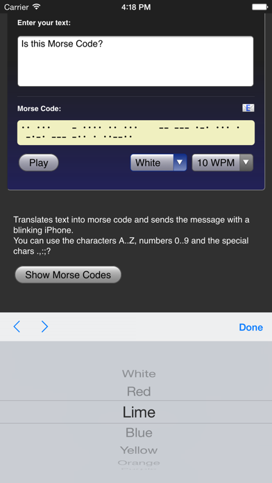 How to cancel & delete Morse Code from iphone & ipad 3