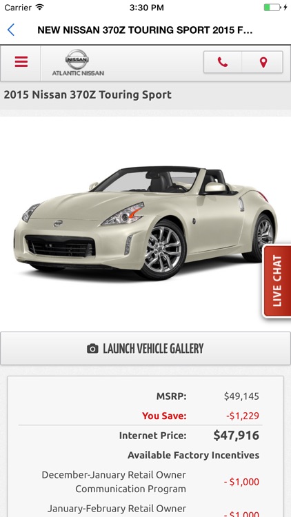 Atlantic Nissan Dealer App screenshot-3