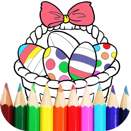 Easter Coloring Book – Colouring Pages for Kids icon