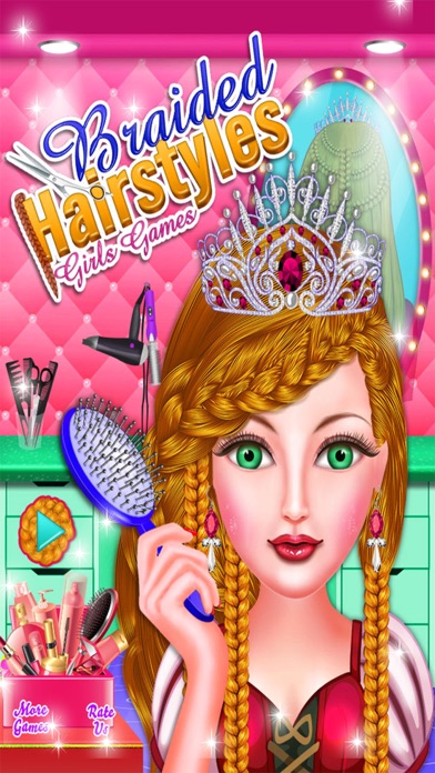 How to cancel & delete Braided Hairstyles Girls Games from iphone & ipad 2