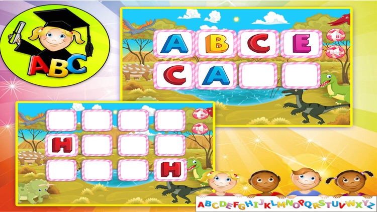 ABC educational kids games for 2 to 3 years old