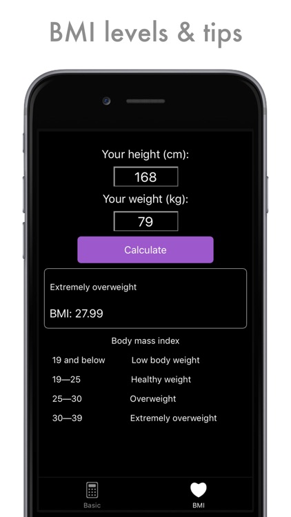 Calculator - smart tool & body mass index checker screenshot-4