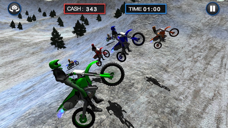 Bike Ride-r Frozen Highway Rally : Stunt Moto Free