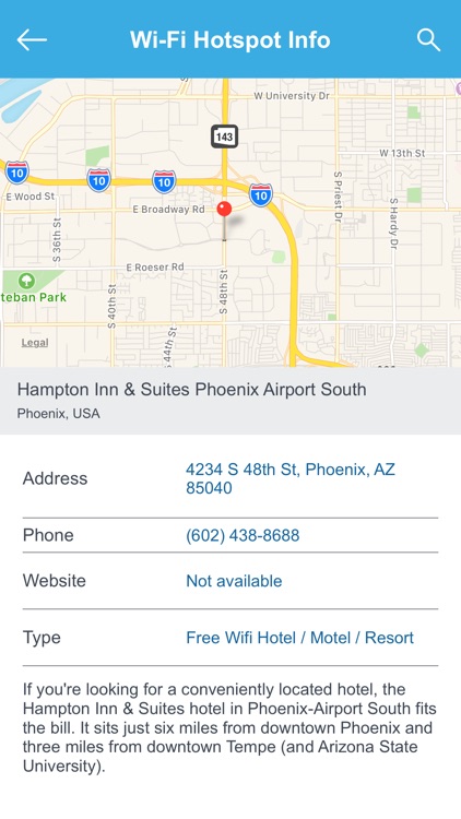 Phoenix Wifi Hotspots