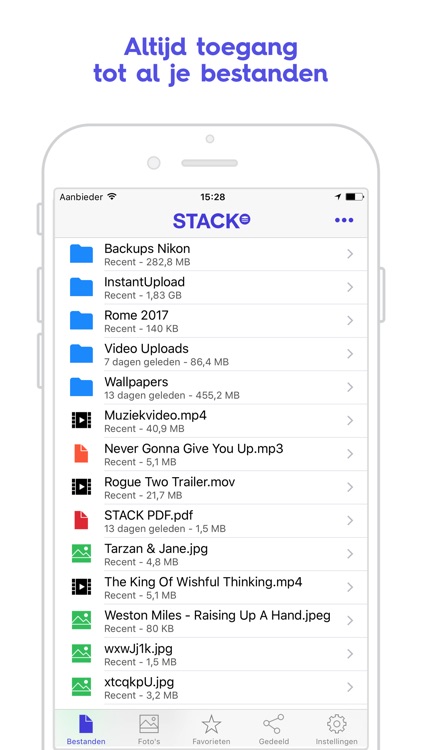 Stack Storage