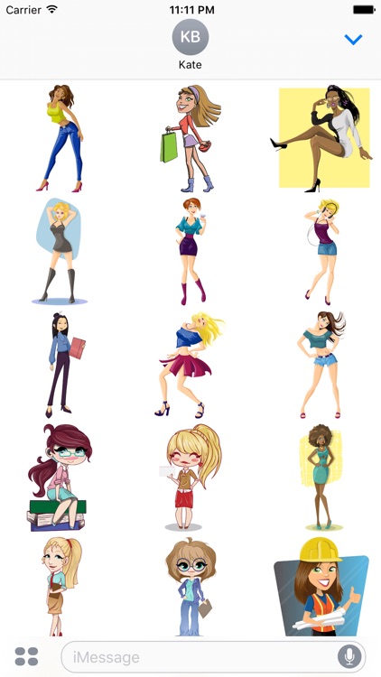 Sexy Girl Stickers