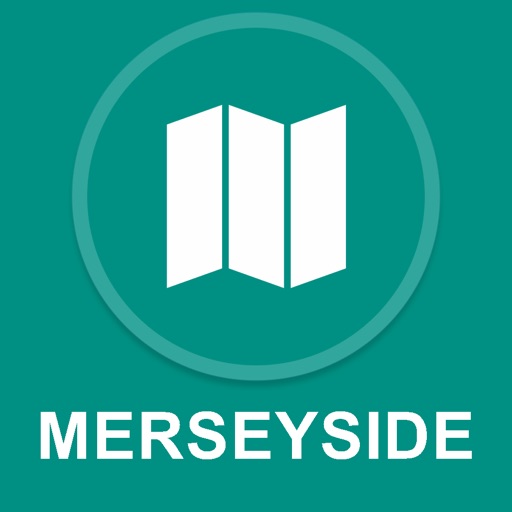 Merseyside, UK : Offline GPS Navigation icon