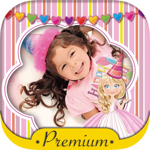 Fairy princess photo frames for kids – Pro icon