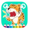 Free Tiger Coloring Book Game For Kids Version