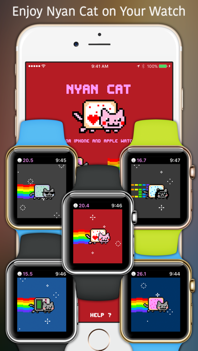 Nyan Cat: Watch & Phone Edition! screenshot 2