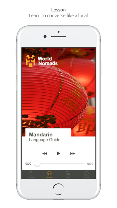 How to cancel & delete Mandarin Language Guide & Audio - World Nomads from iphone & ipad 3