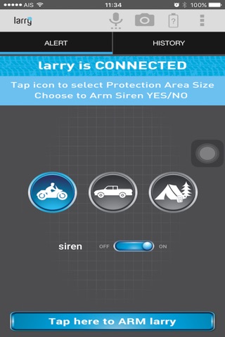 LarryAlert screenshot 2