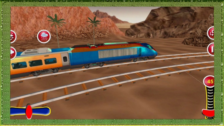 Modern Passenger Train : Speed Driving Game - Pro screenshot-3