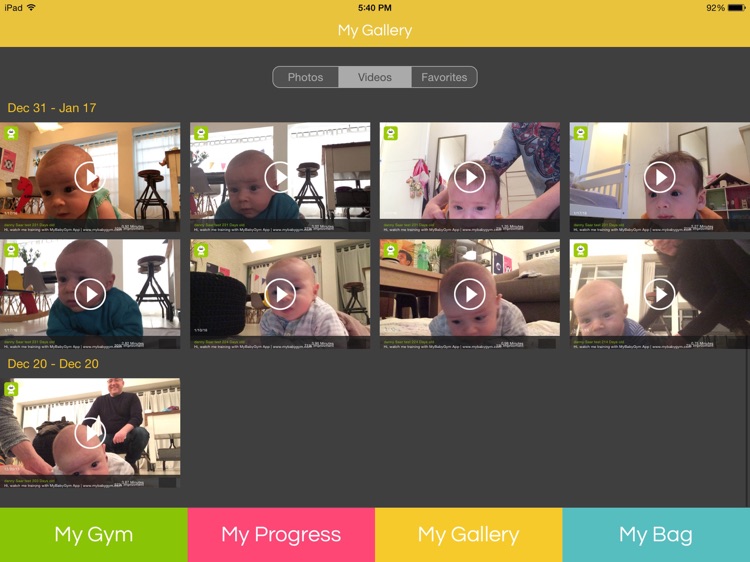 My Baby Gym – The Personalized Tummy Time Trainer screenshot-4