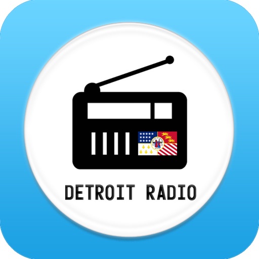 Detroit Radios - Top Stations Music Player FM / AM Icon