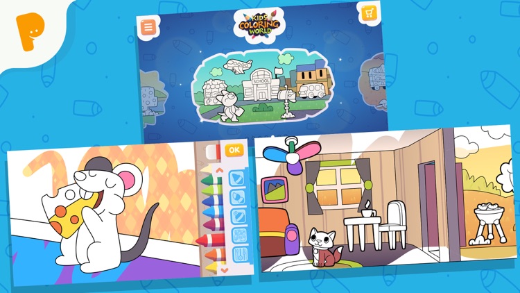 Kids Coloring World screenshot-4