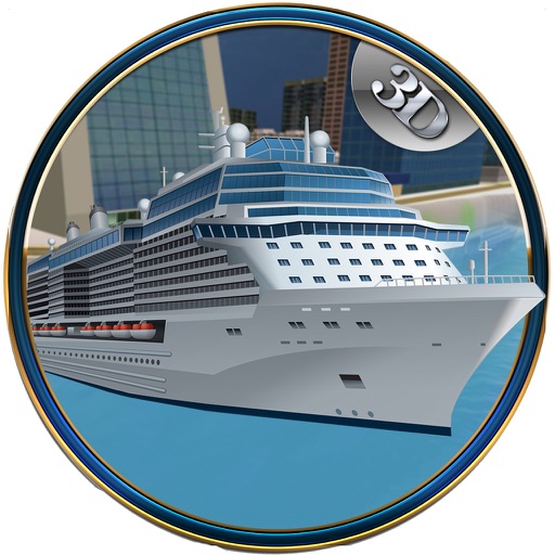 City Tourist Cruise Ship & Sailing Simulator 3D Icon
