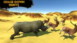 Game screenshot Deadly Desert Rhino - Wild Animal Simulator mod apk