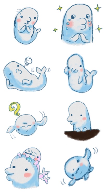 White Whale Stickers screenshot-4