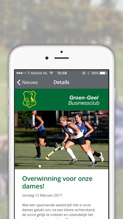 How to cancel & delete Groen-Geel Businessclub from iphone & ipad 2