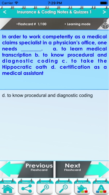 Insurance & Coding Exam Review-Test Bank & Quizzes