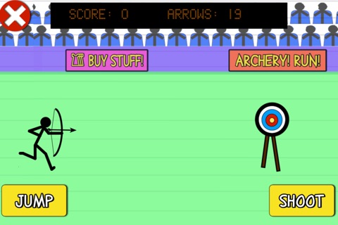 Stick Man Archery screenshot 3
