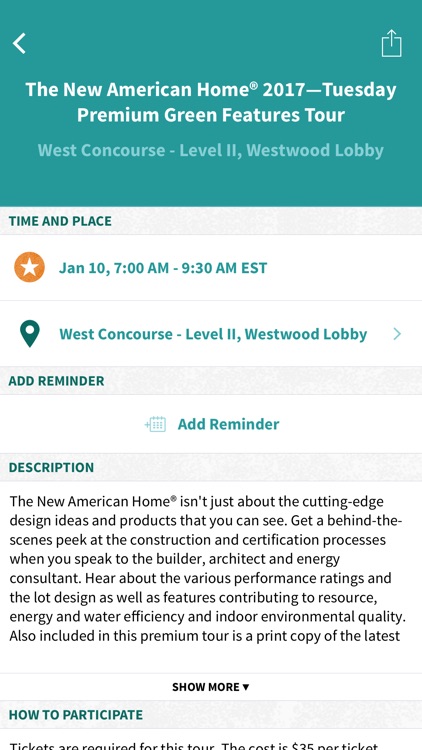 The 2017 NAHB International Builders' Show App screenshot-4