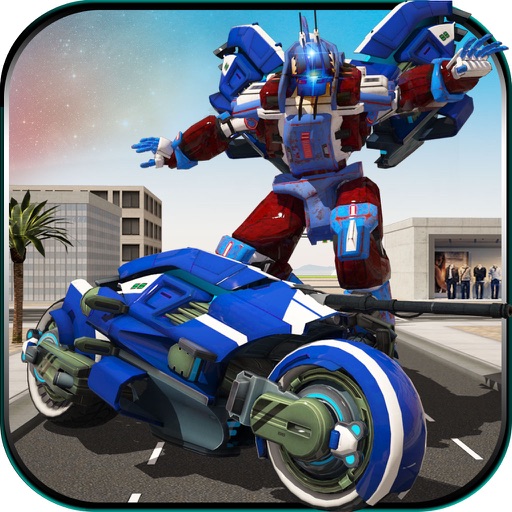 Motorcycle Robot Simulator icon