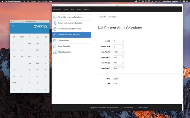 FK Financial Calculator