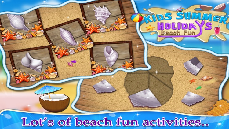 Kids Summer Holidays Beach Fun - Kids Game screenshot-4