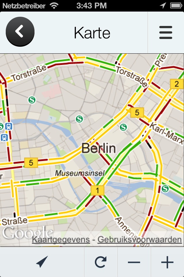 Traffic Info Germany – Real time Road information screenshot 2