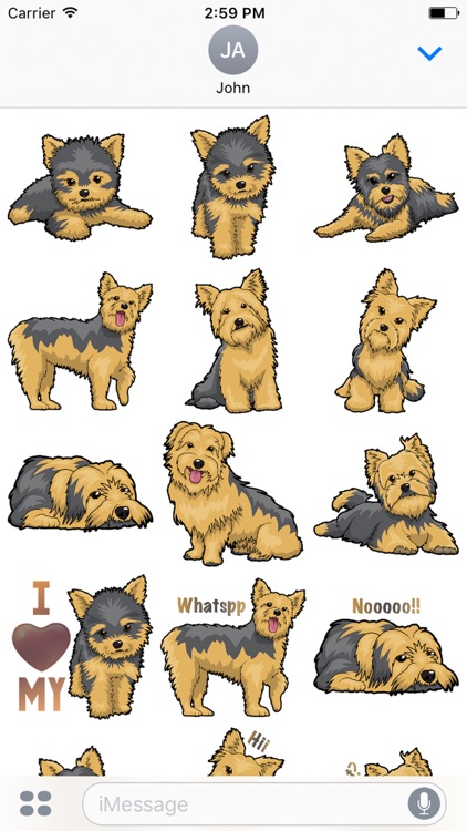 Yorkiemoji - Yorkie Emoji & Stickers