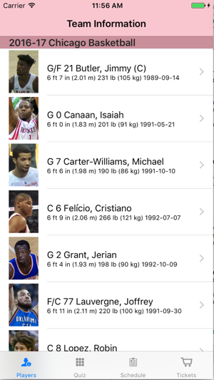 Chicago Basketball Team Information(圖1)-速報App