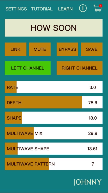 Johnny Mini - Multiwave Tremolo Effect