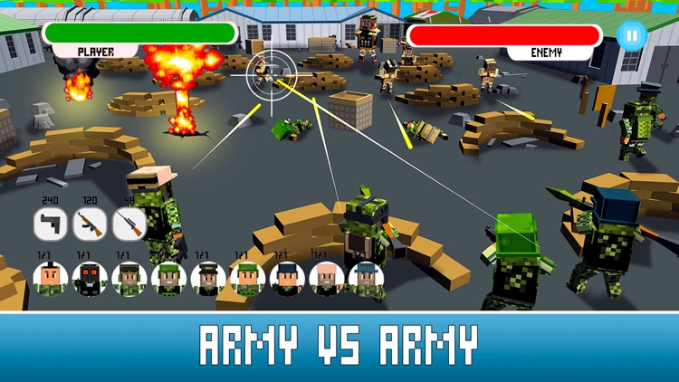 Blocky Army: Commando Shooter Full