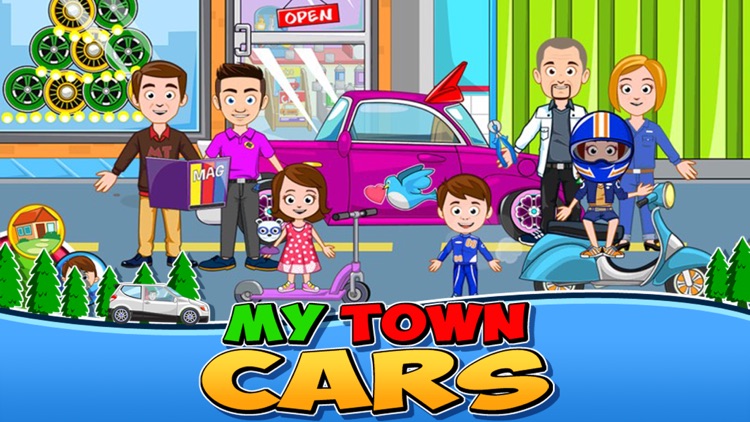 My Town : Car (wash, fix & drive cars)