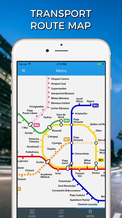 Bucharest Travel Guide with Maps screenshot-4