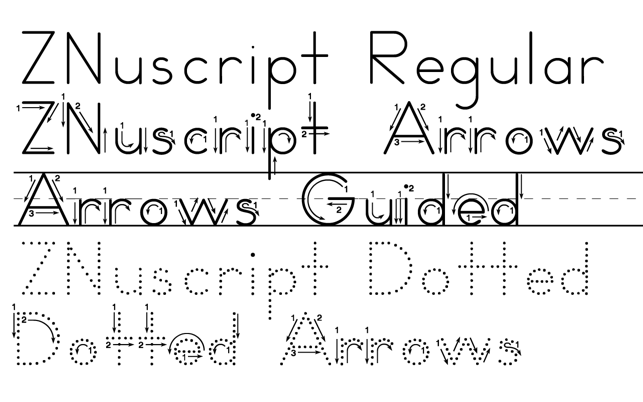 ZNuscript for Zaner-Bloser Elementary Letters(圖5)-速報App