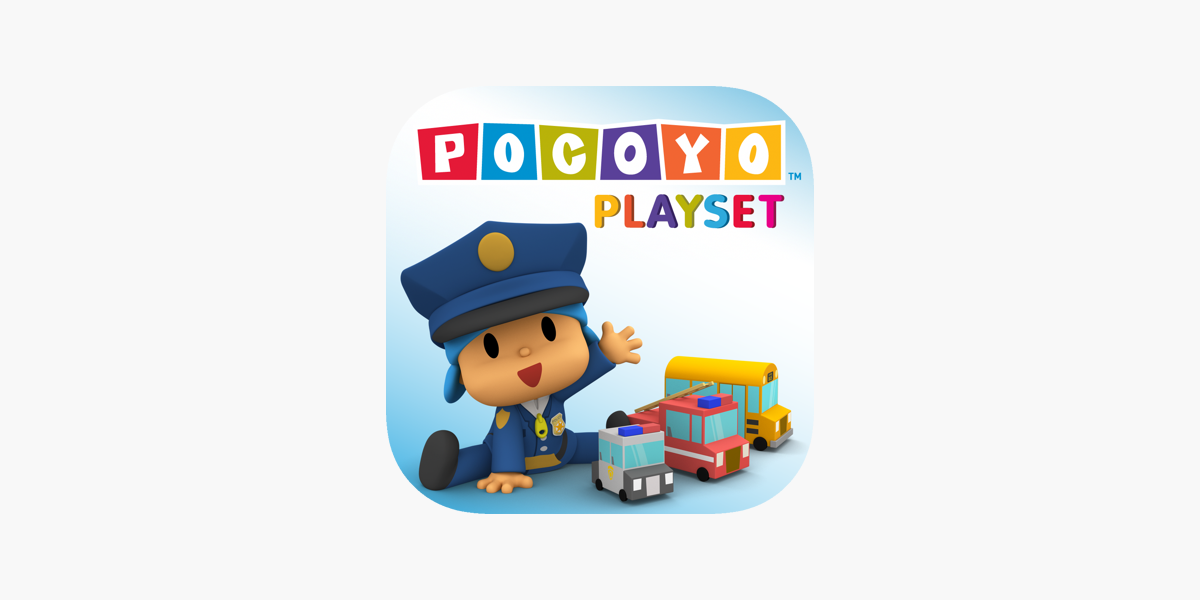 Doméstico alineación ilegal Pocoyo Playset - Community Helpers en App Store