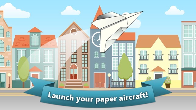 Paper Plane Flight: Virtual Glider