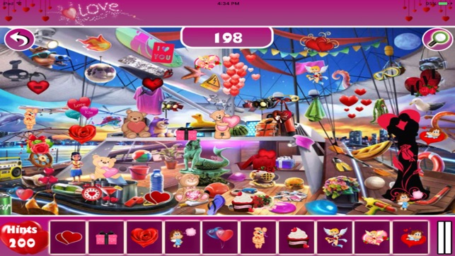 Free Hidden Objects:Valentine Beach Day Love Game(圖4)-速報App