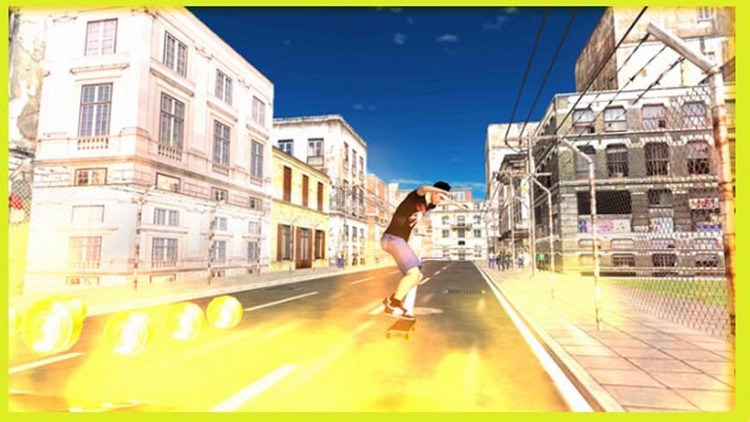 Boy Jump Skateboard Street