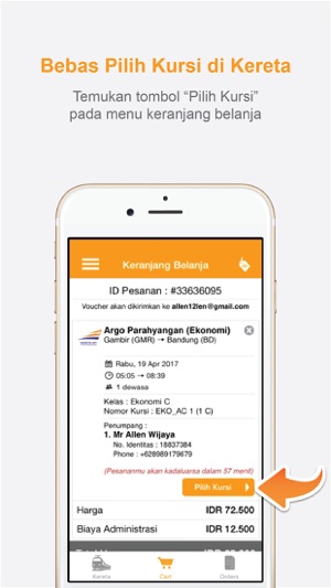 Tiket Kereta API(圖3)-速報App